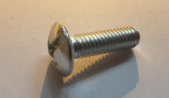 Slotted screw